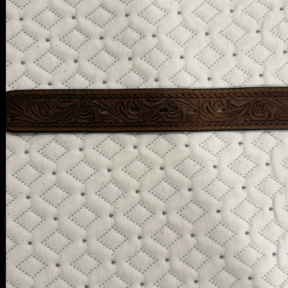 Ariat Dark Brown Leather Belt